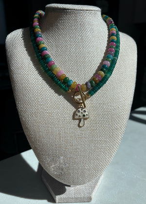 Tourmaline Rondelle Necklace