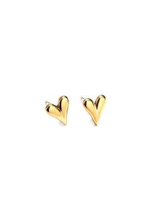 Callie Heart Studs