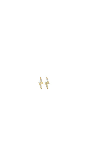 Mini Bolt Pave Studs