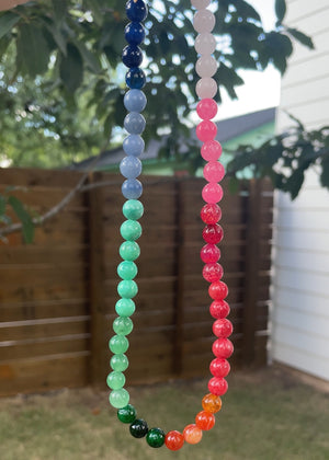 Colorful Gemstone Necklace 1