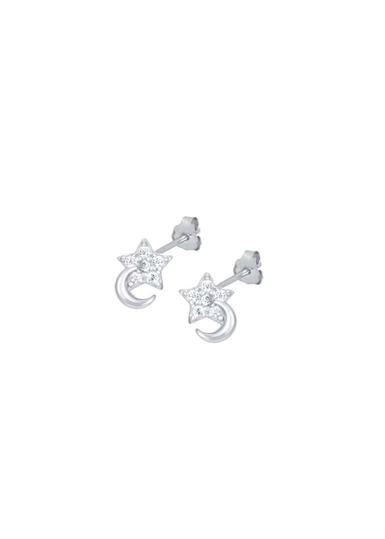 Celestial Mini Studs - Sterling Silver