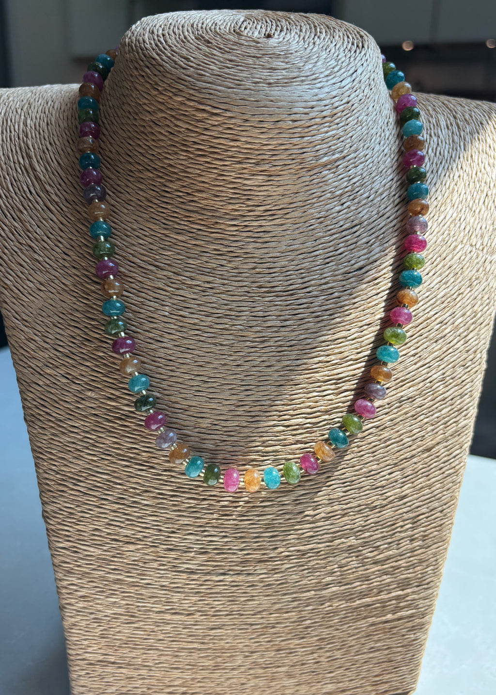 Tourmaline Gemstone Necklace