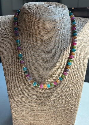 Tourmaline Gemstone Necklace